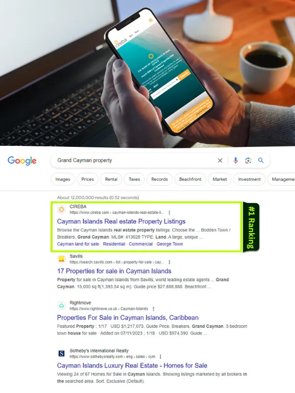 Cireba's SEO