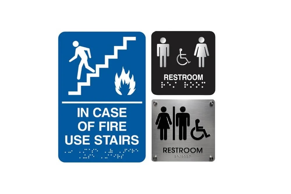 Braille Signs Austin Safety and Wayfinding Signs in Austin