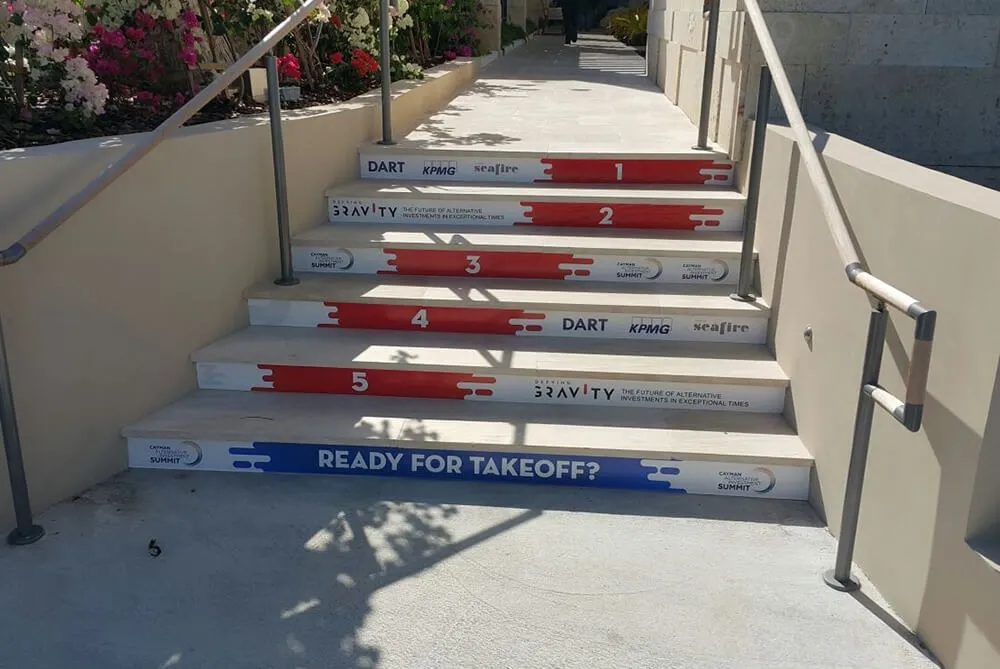 Floor & Stairs Graphics Austin