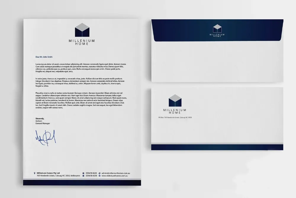 Letterhead and Envelopes Printing Austin