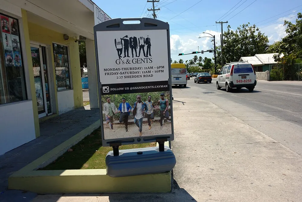 Metal Post and Panel Signs in Austin