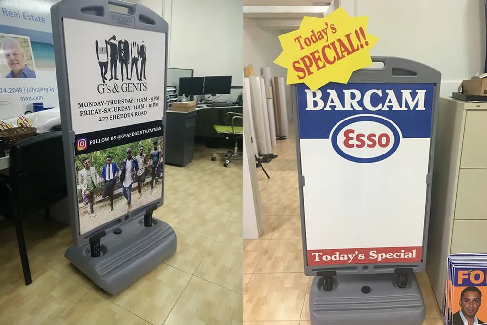 Metal Post & Panel Signs in Austin