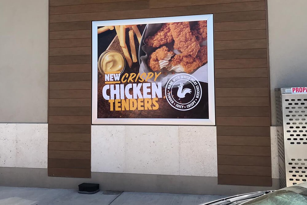 Snapper retail signs in austin