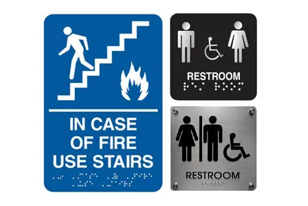 Wayfinding and Safety Signs Austin