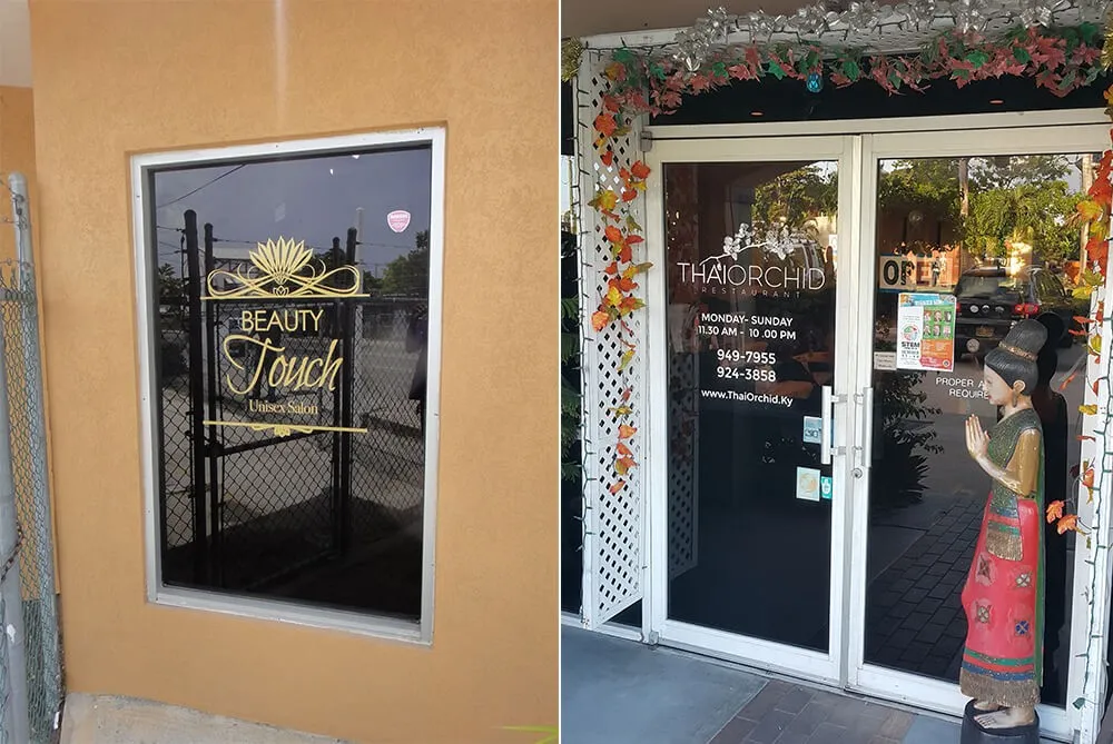 Window Decals / Lettering Austin